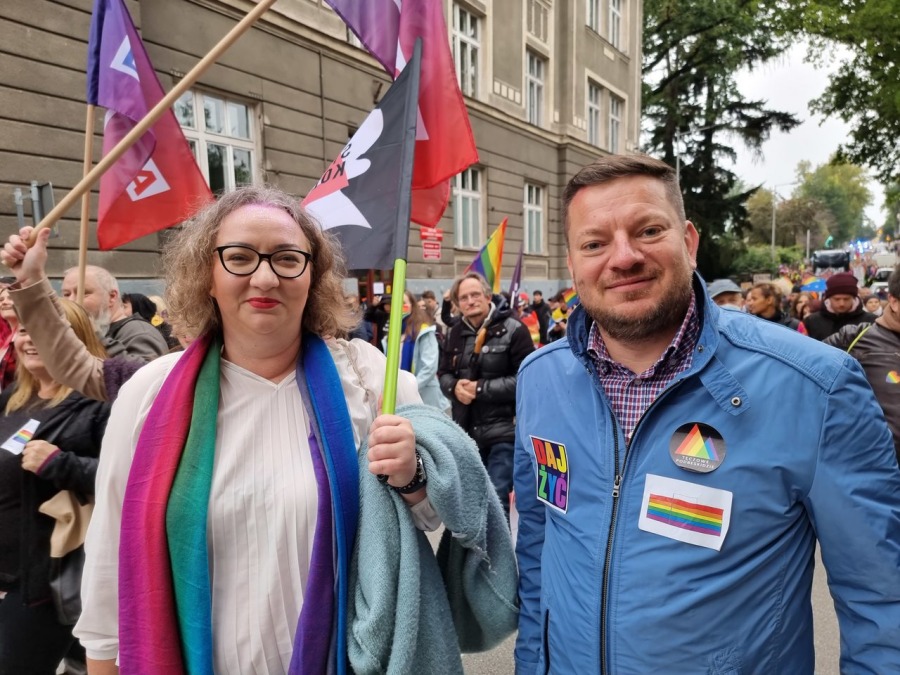 Marsz dumnej mniejszości. Początek nowej tradycji w Bielsku-Białej? ZDJĘCIA