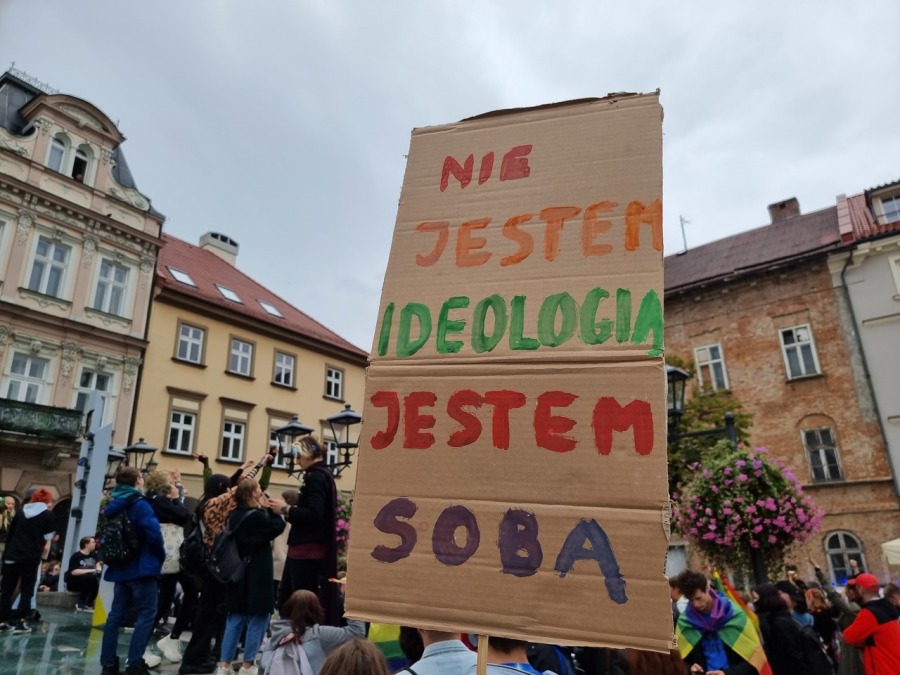 Marsz dumnej mniejszości. Początek nowej tradycji w Bielsku-Białej? ZDJĘCIA