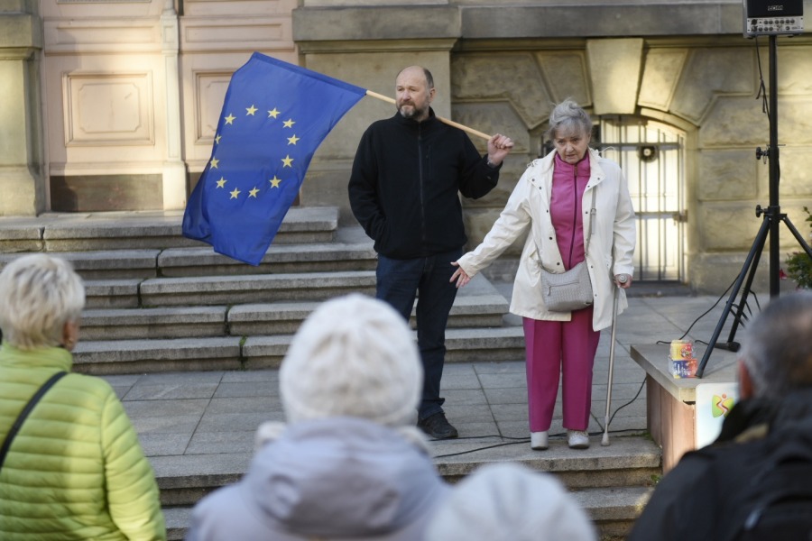 Protest przeciwko nieludzkiemu traktowaniu uchodźców. Jutro kolejny ZDJĘCIA