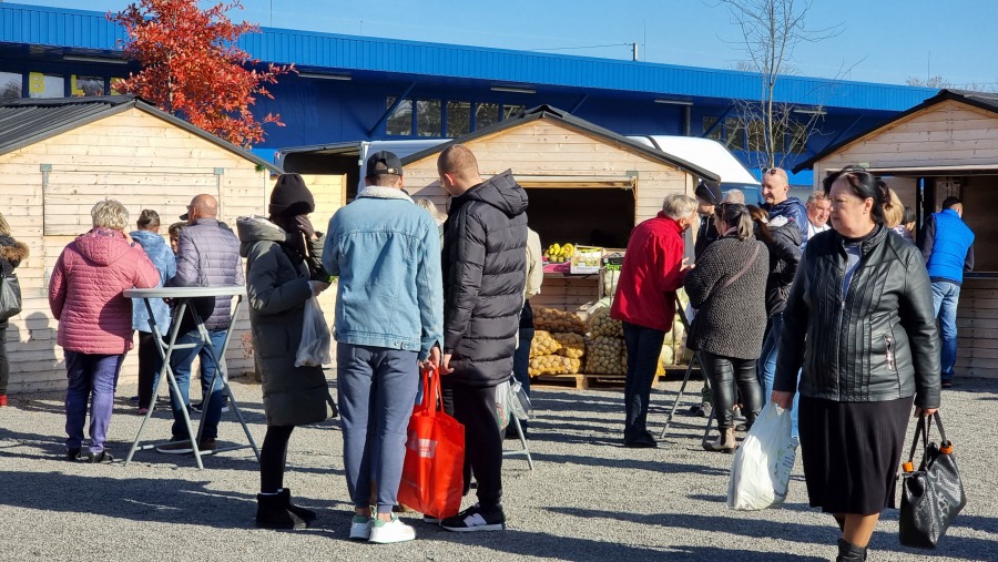 Festiwal Ziemniaka na Giełdzie w Wapienicy. Pyszne potrawy i dobra zabawa ZDJĘCIA