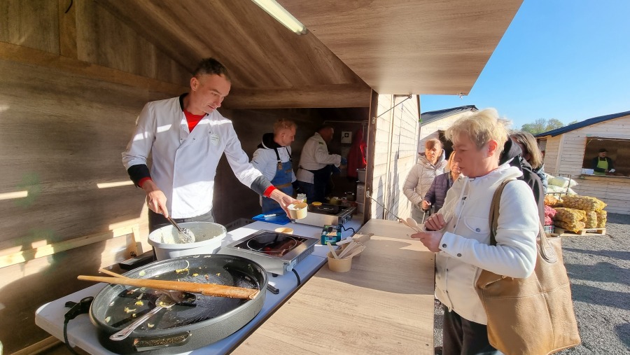 Festiwal Ziemniaka na Giełdzie w Wapienicy. Pyszne potrawy i dobra zabawa ZDJĘCIA