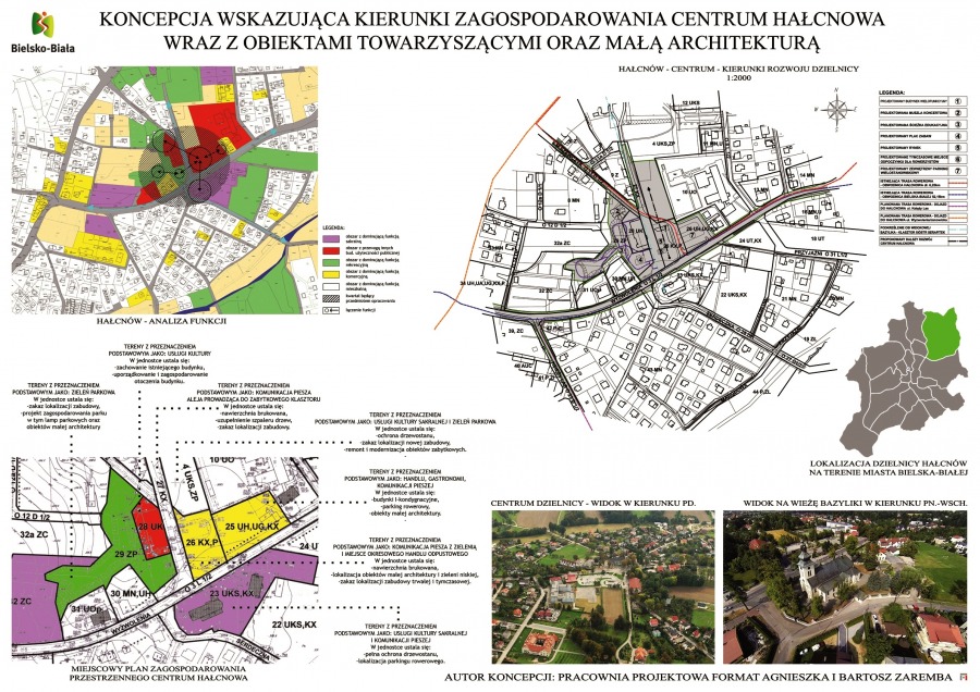 Plan gruntownych zmian w Hałcnowie. Główna ulica obsłuży tylko ruch lokalny