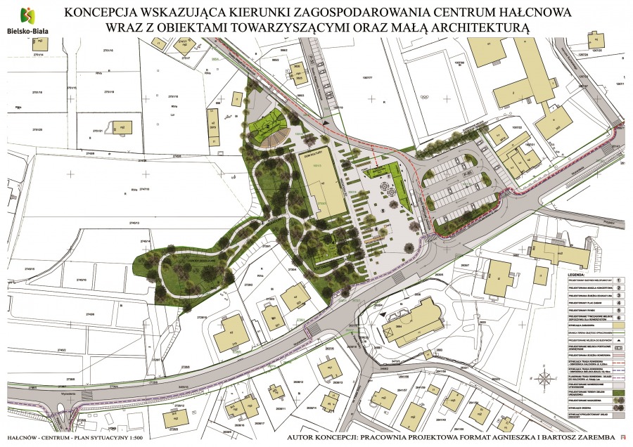 Plan gruntownych zmian w Hałcnowie. Główna ulica obsłuży tylko ruch lokalny