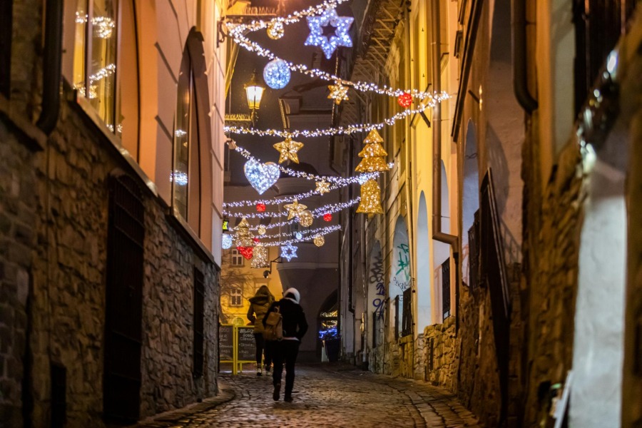 Zachwycające ulice Bielska-Białej. Znów będziemy Świetlną Stolicą Polski? ZDJĘCIA