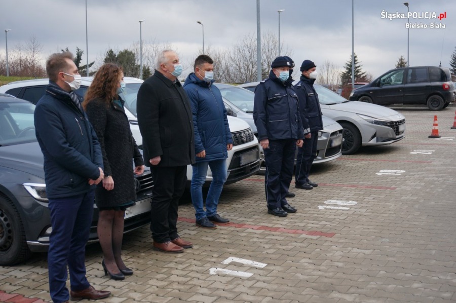 Duże wzmocnienie dla bielskiej policji. „Pojazdy są optymalnie wyposażone”