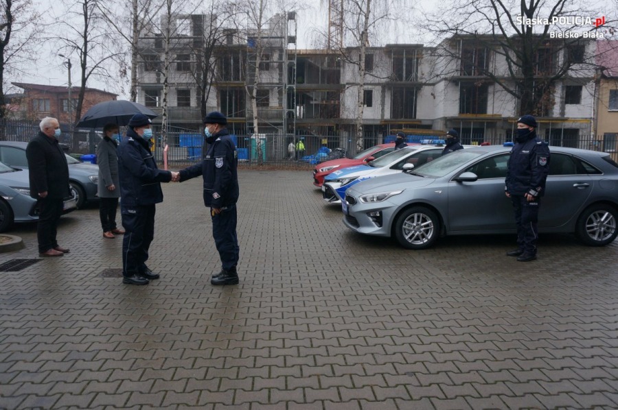 Duże wzmocnienie dla bielskiej policji. „Pojazdy są optymalnie wyposażone”