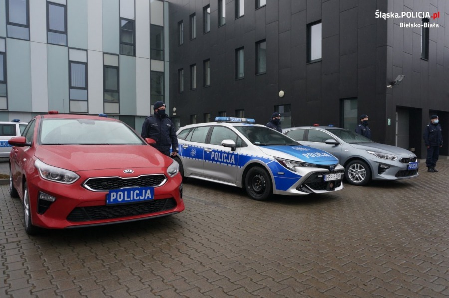 Duże wzmocnienie dla bielskiej policji. „Pojazdy są optymalnie wyposażone”