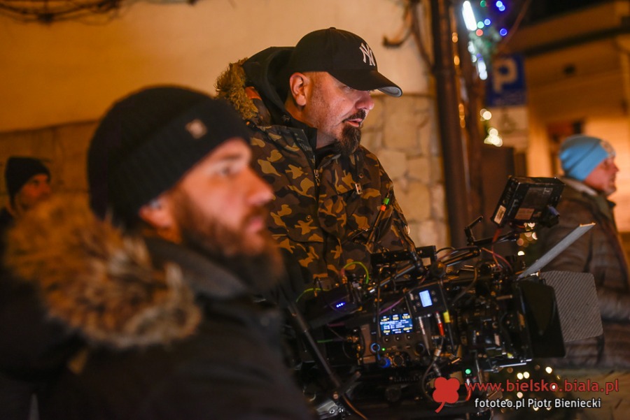 Magiczna opowieść filmowa z Bielska-Białej. Nocne sceny na starówce ZDJĘCIA