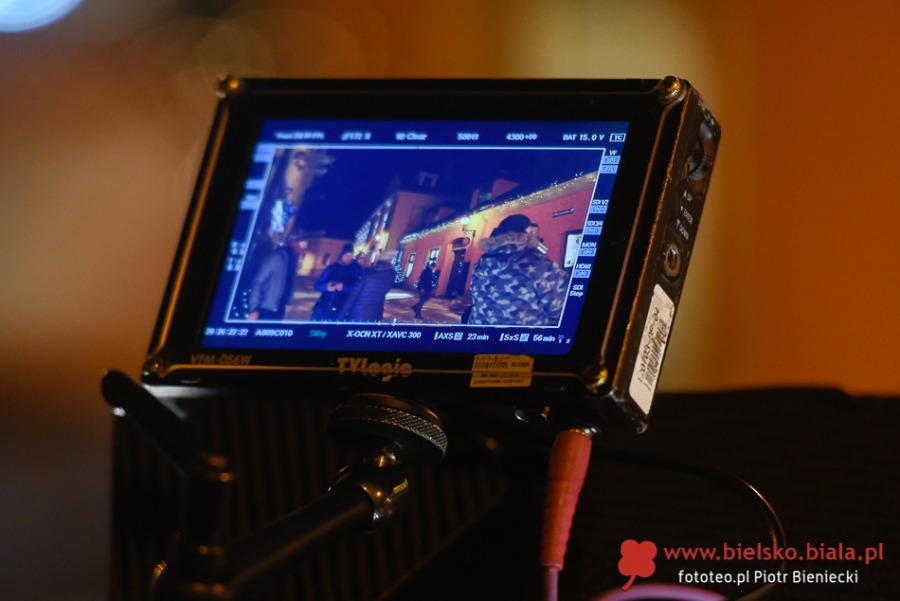 Magiczna opowieść filmowa z Bielska-Białej. Nocne sceny na starówce ZDJĘCIA