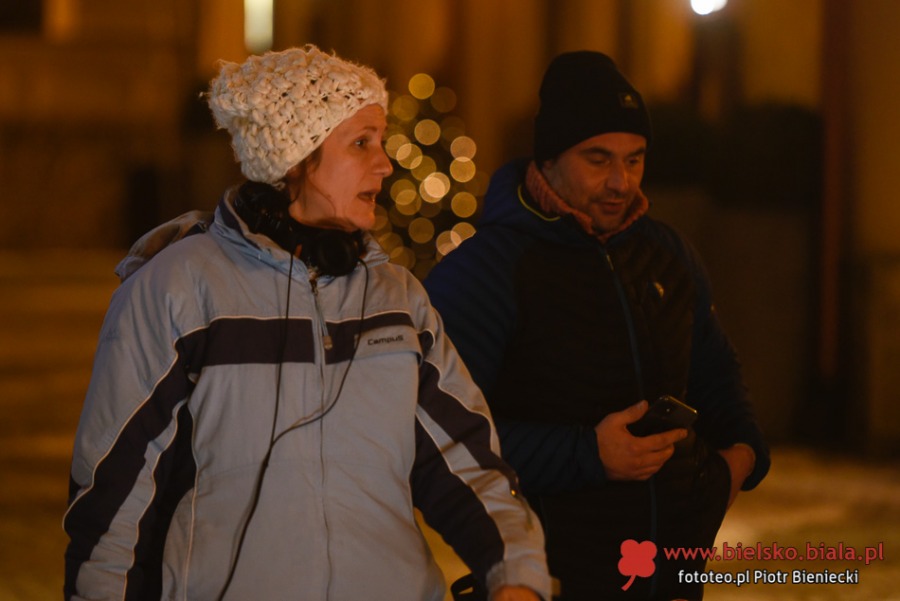 Magiczna opowieść filmowa z Bielska-Białej. Nocne sceny na starówce ZDJĘCIA