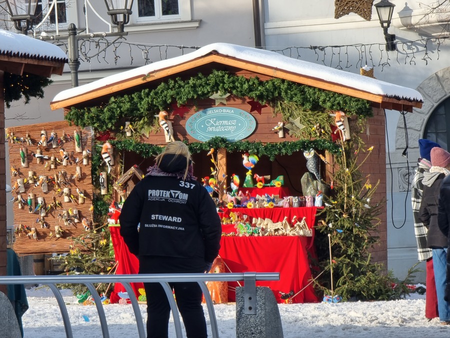 Ostatni klaps na bielskim Rynku. Jarmark wyłącznie na potrzeby filmu ZDJĘCIA