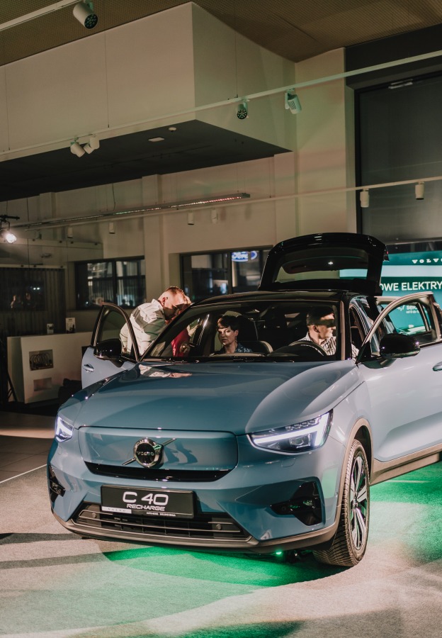 Przyszłość jest elektryczna. Premiera nowego modelu Volvo w Bielsku-Białej ZDJĘCIA