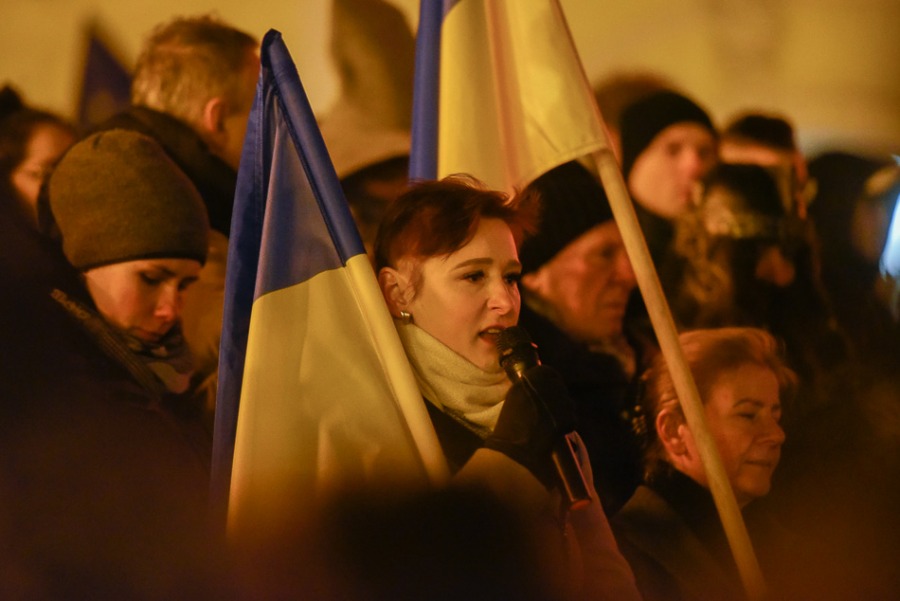 Ukraina potrzebuje naszej pomocy! Silny głos bielszczan na placu Chrobrego ZDJĘCIA