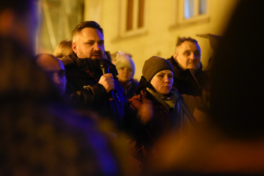 Ukraina potrzebuje naszej pomocy! Silny głos bielszczan na placu Chrobrego ZDJĘCIA