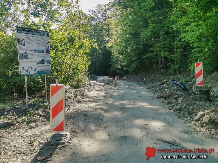 Beton pod Szyndzielnią. Kontrowersyjna inwestycja nabiera kształtów ZDJĘCIA