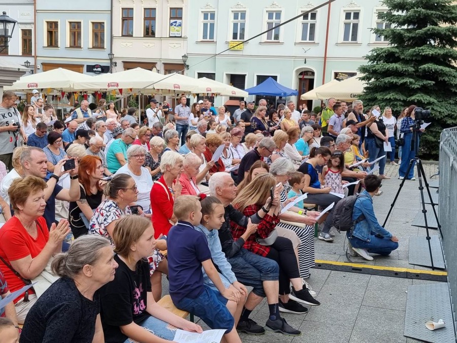 Ramię w ramię z Ukraińcami. W Bielsku-Białej w rocznicę „Cudu nad Wisłą” ZDJĘCIA