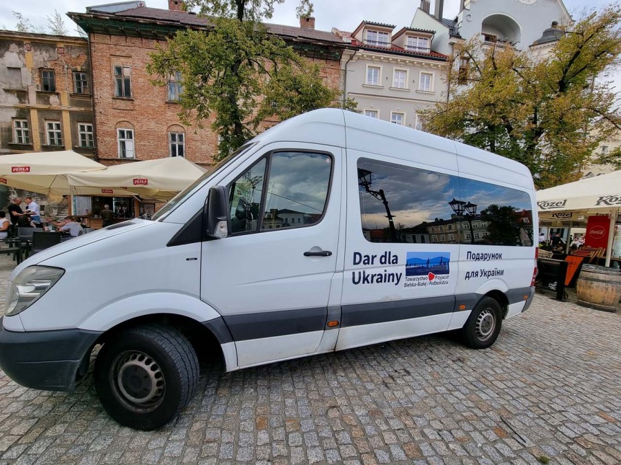 Ramię w ramię z Ukraińcami. W Bielsku-Białej w rocznicę „Cudu nad Wisłą” ZDJĘCIA