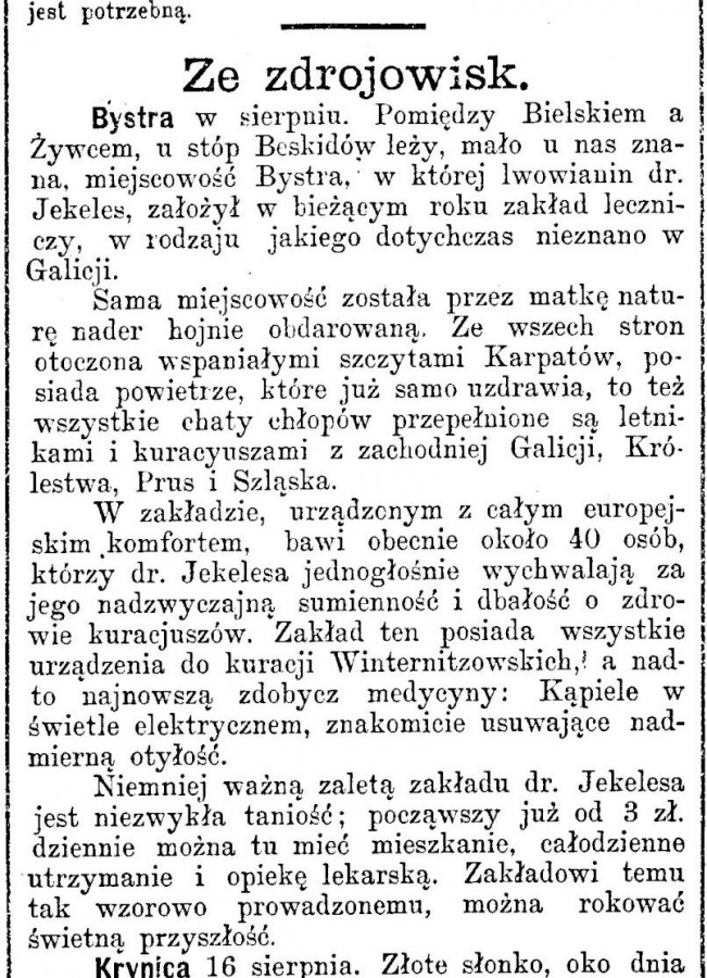 Niekonwencjonalna metoda walki z otyłością. W Bystrej leczyli prądem!