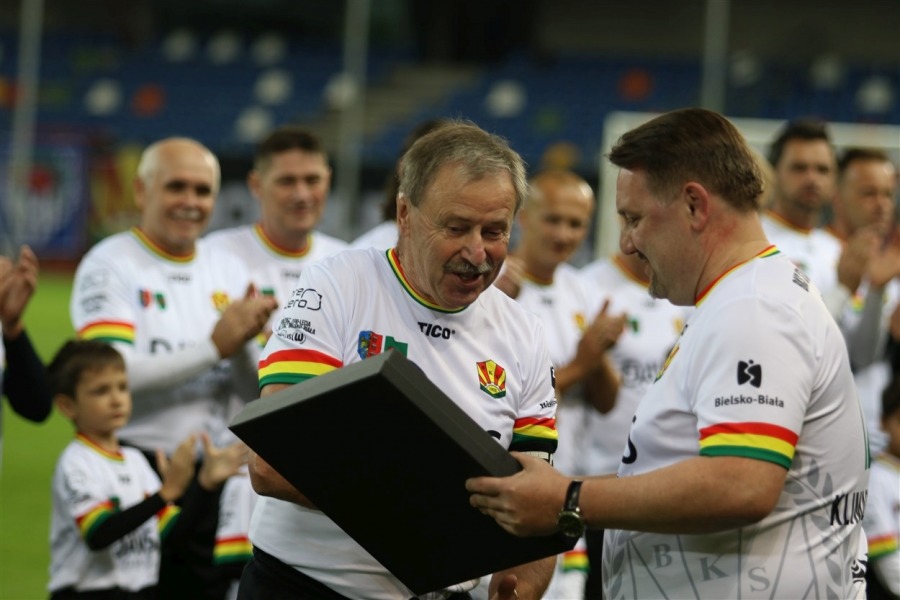 Legendy futbolu na Stadionie Miejskim. Wielka feta urodzinowa BKS ZDJĘCIA