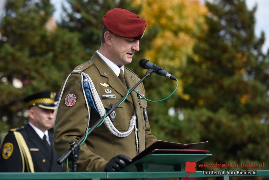 Szturm budynków w centrum Bielska-Białej. Bohaterowie z Karbali pokazali twarze ZDJĘCIA