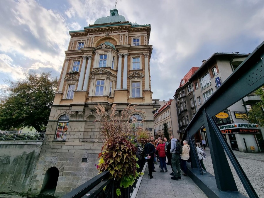 Sławny most graniczny. Obok znajdował się najsłynniejszy w Galicji dom uciech ZDJĘCIA