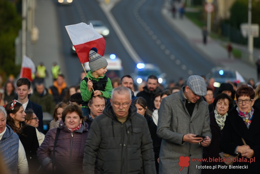 Bielsko-Biała dla Niepodległej. Obchody uroczyste i mniej oficjalne ZDJĘCIA