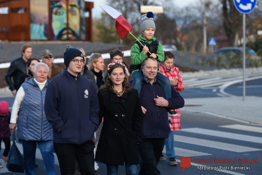 Bielsko-Biała dla Niepodległej. Obchody uroczyste i mniej oficjalne ZDJĘCIA