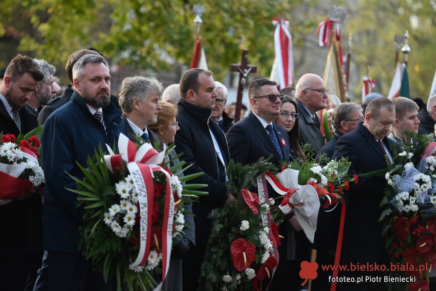 Bielsko-Biała dla Niepodległej. Obchody uroczyste i mniej oficjalne ZDJĘCIA