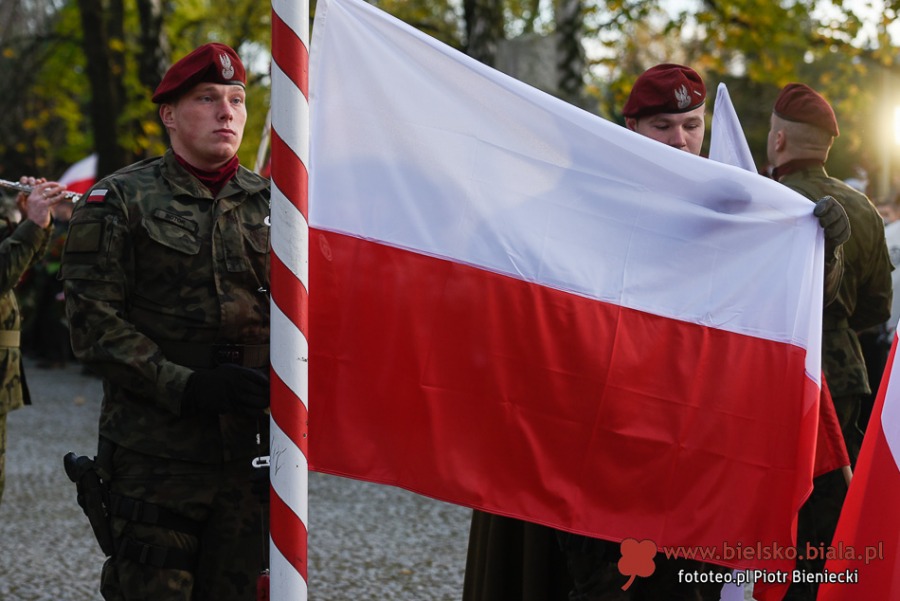 Bielsko-Biała dla Niepodległej. Obchody uroczyste i mniej oficjalne ZDJĘCIA