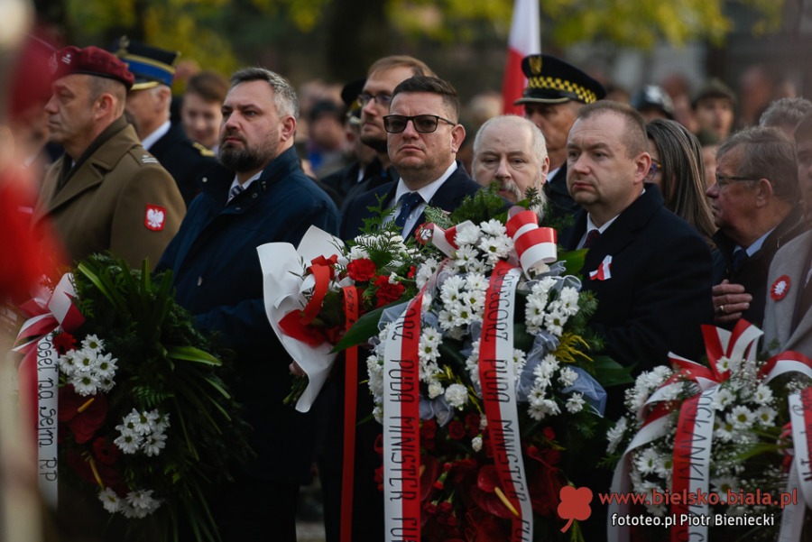 Bielsko-Biała dla Niepodległej. Obchody uroczyste i mniej oficjalne ZDJĘCIA