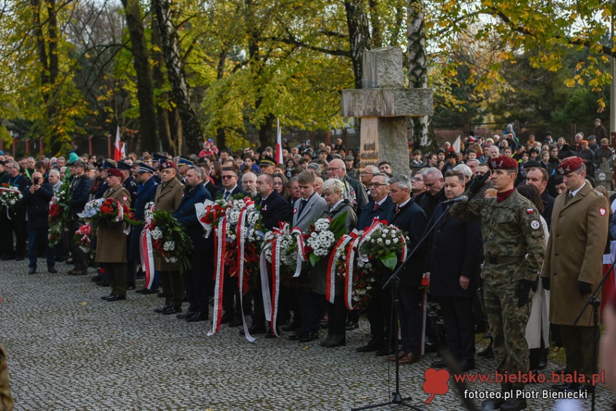 Bielsko-Biała dla Niepodległej. Obchody uroczyste i mniej oficjalne ZDJĘCIA