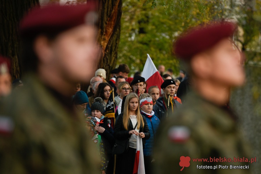 Bielsko-Biała dla Niepodległej. Obchody uroczyste i mniej oficjalne ZDJĘCIA