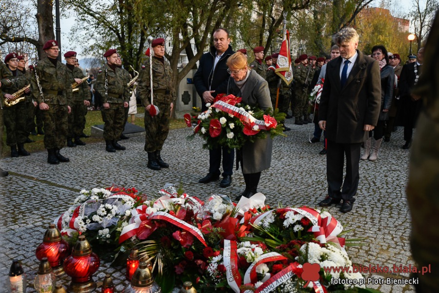 Bielsko-Biała dla Niepodległej. Obchody uroczyste i mniej oficjalne ZDJĘCIA