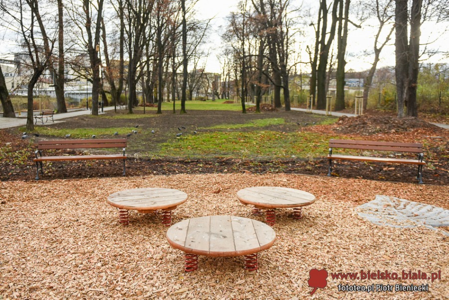 Park Włókniarzy otwarty po rewitalizacji. Duże zmiany na placu Mickiewicza ZDJĘCIA