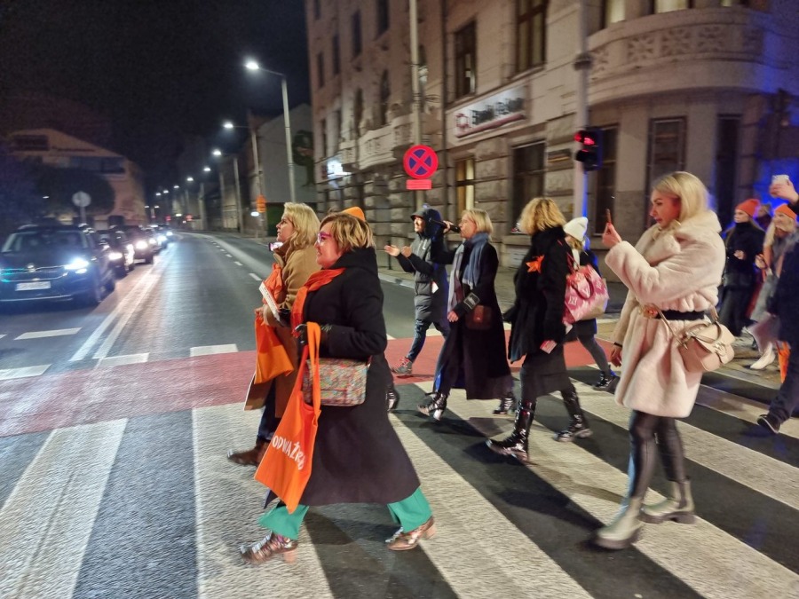 „Nie ma co się bać!” Pomarańczowy marsz przeszedł ulicami Bielska-Białej ZDJĘCIA