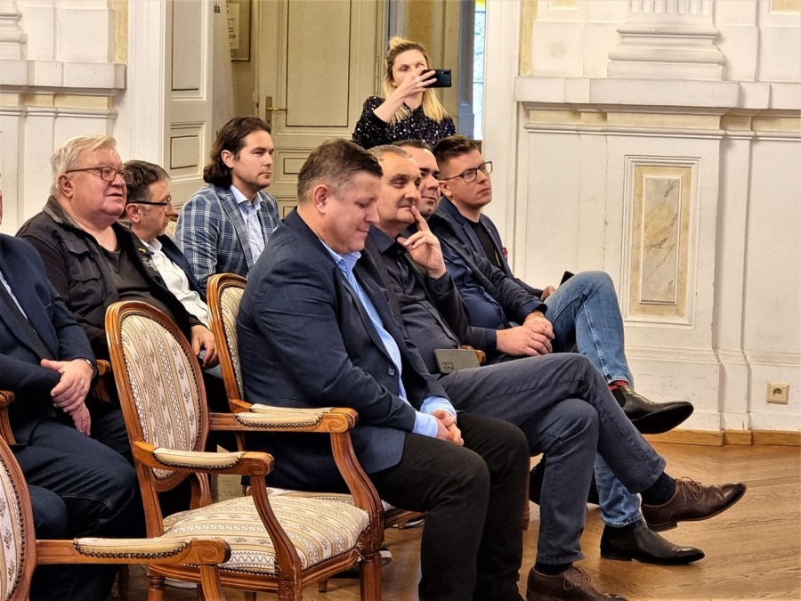 Mundial w Katarze w opinii eksperta. Legenda piłki nożnej z wizytą w Bielsku-Białej ZDJĘCIA