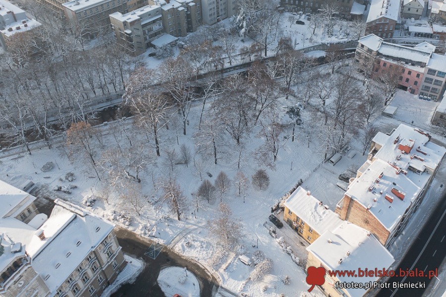 Bielsko-Biała miasto całkiem zasypane. Klęska i błogosławieństwo ZDJĘCIA
