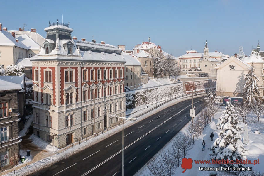 Bielsko-Biała miasto całkiem zasypane. Klęska i błogosławieństwo ZDJĘCIA