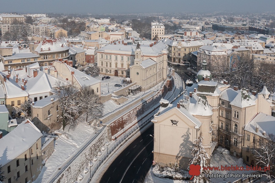 Bielsko-Biała miasto całkiem zasypane. Klęska i błogosławieństwo ZDJĘCIA