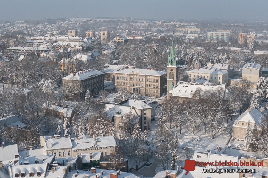 Bielsko-Biała miasto całkiem zasypane. Klęska i błogosławieństwo ZDJĘCIA