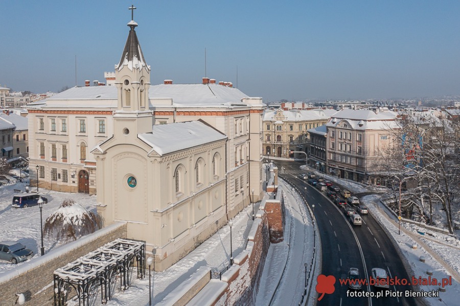 Bielsko-Biała miasto całkiem zasypane. Klęska i błogosławieństwo ZDJĘCIA