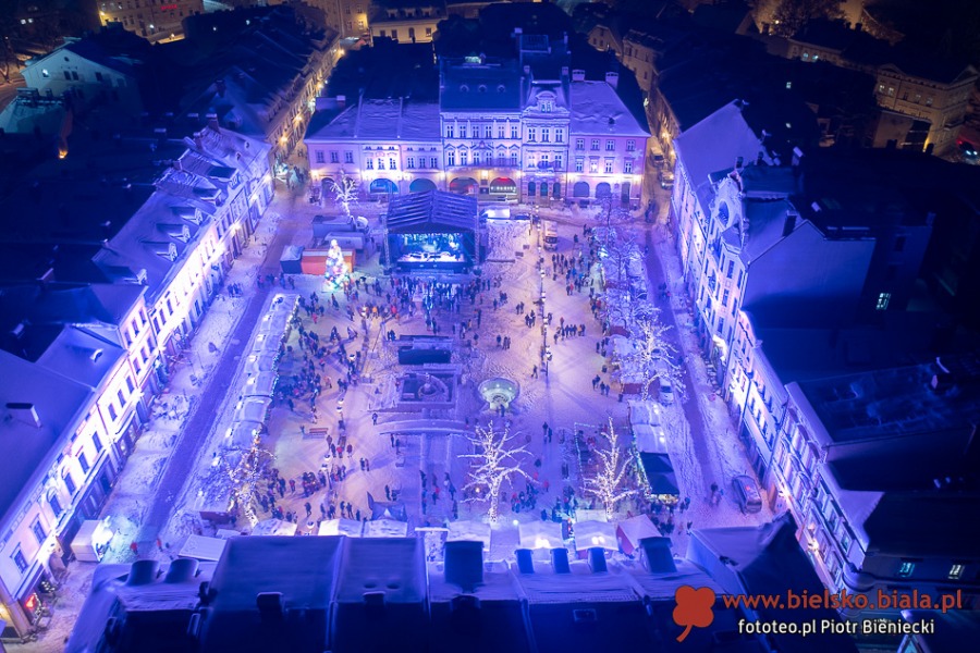 Bielsko-Biała miasto całkiem zasypane. Klęska i błogosławieństwo ZDJĘCIA
