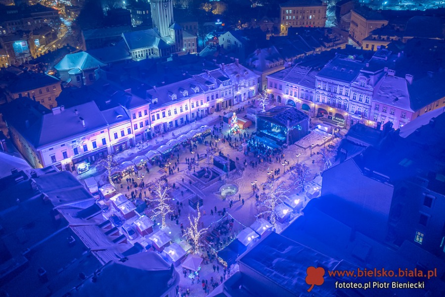 Bielsko-Biała miasto całkiem zasypane. Klęska i błogosławieństwo ZDJĘCIA
