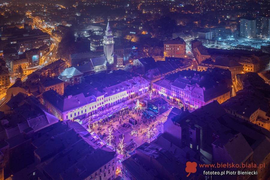 Bielsko-Biała miasto całkiem zasypane. Klęska i błogosławieństwo ZDJĘCIA