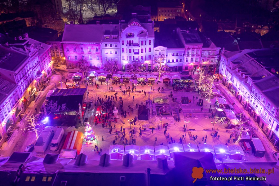 Bielsko-Biała miasto całkiem zasypane. Klęska i błogosławieństwo ZDJĘCIA
