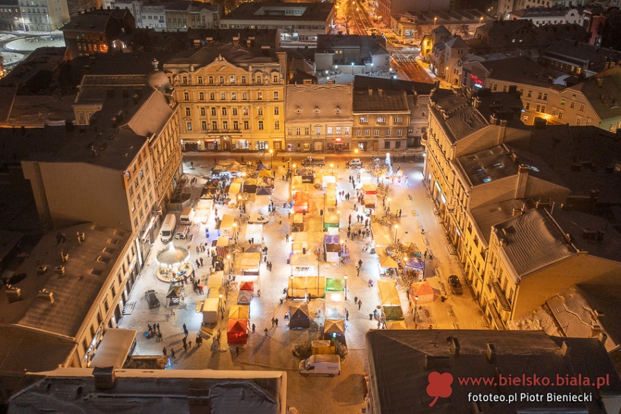 Bielsko-Biała miasto całkiem zasypane. Klęska i błogosławieństwo ZDJĘCIA