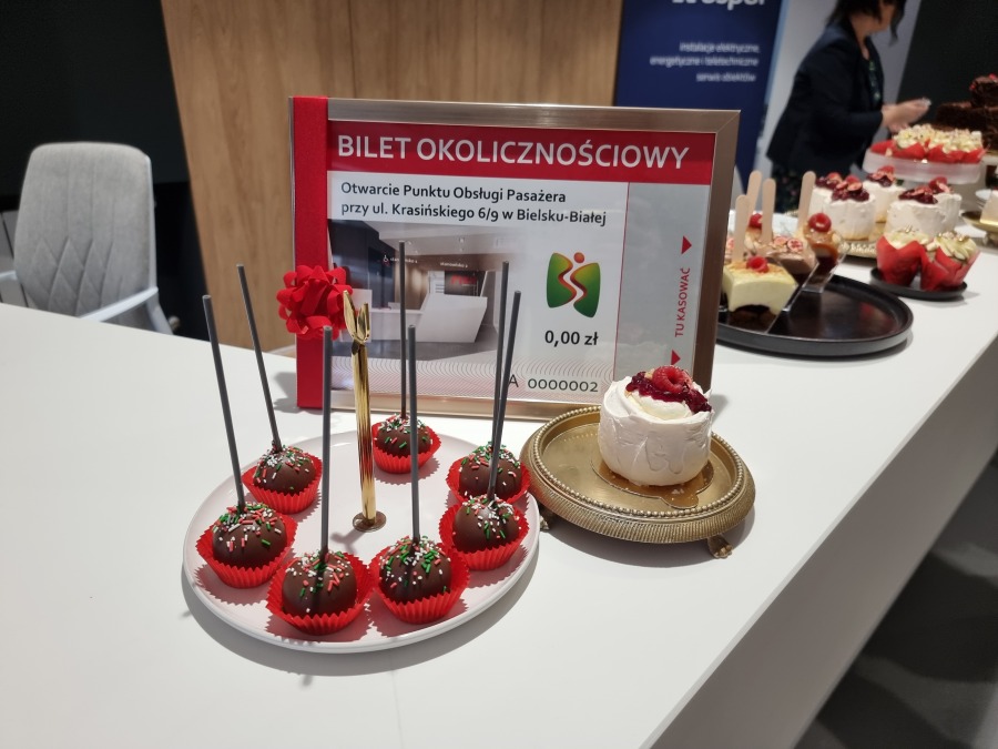 Kamień milowy w centrum Bielska-Białej. Zachęta do korzystania z komunikacji miejskiej ZDJĘCIA