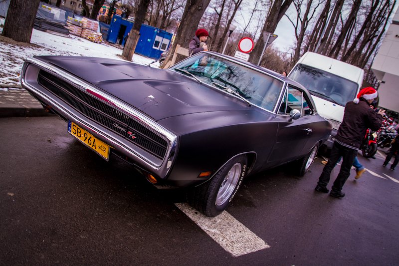 Mikołaje na motorze