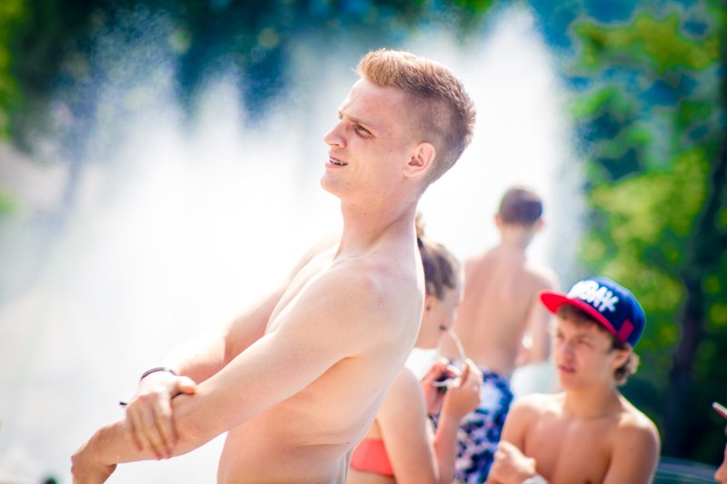 Zamieszanie na basenie w Cygańskim Lesie