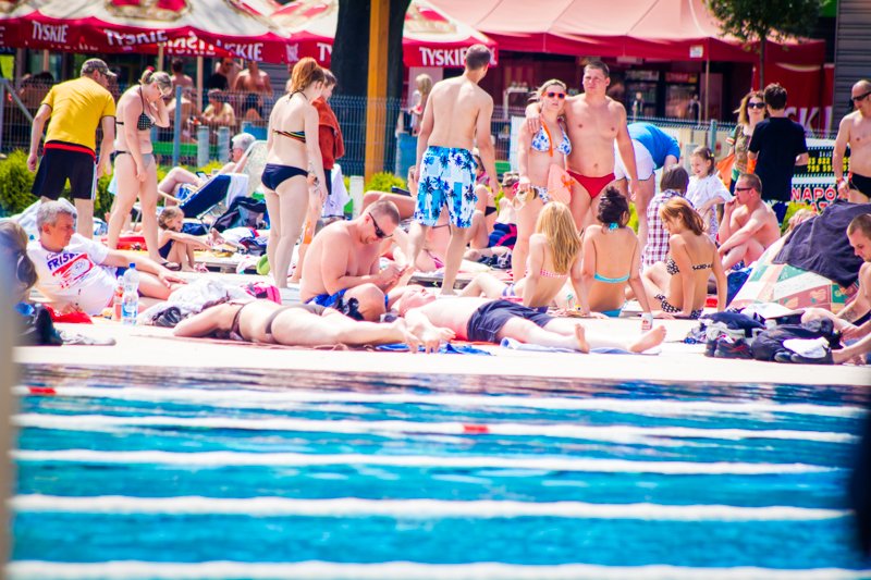 Zamieszanie na basenie w Cygańskim Lesie